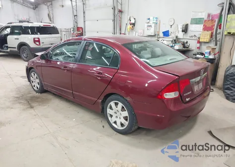 2010 Honda Civic Lx z USA, uszkodzony, nr VIN 2HGFA1F56AH560622